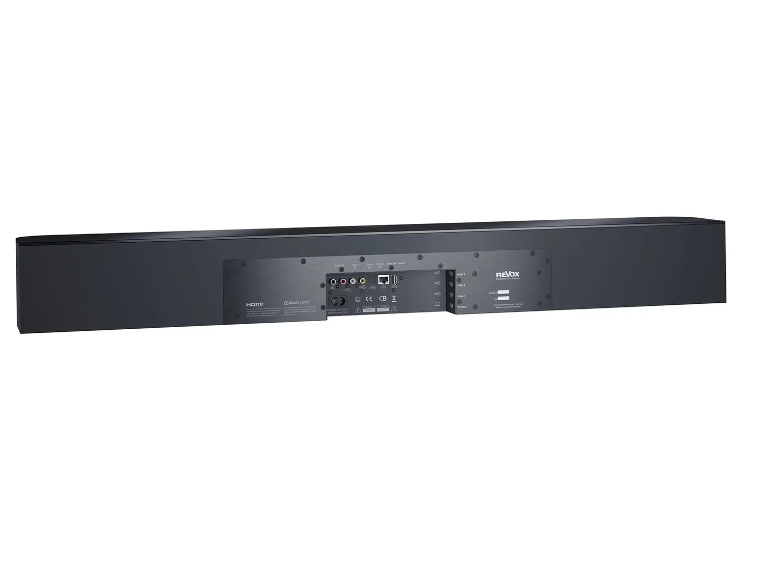 Revox Studioart S100 soundbar svart hemmabio