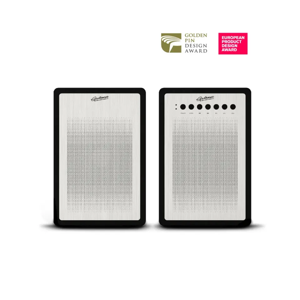 Gadhouse Miles bokhyllehögtalare Bluetooth stereo