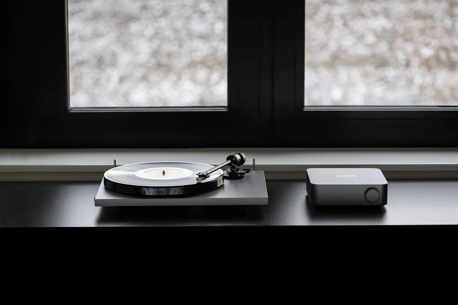 Pro-Ject WiiM Phono Set skivspelare set med streaming