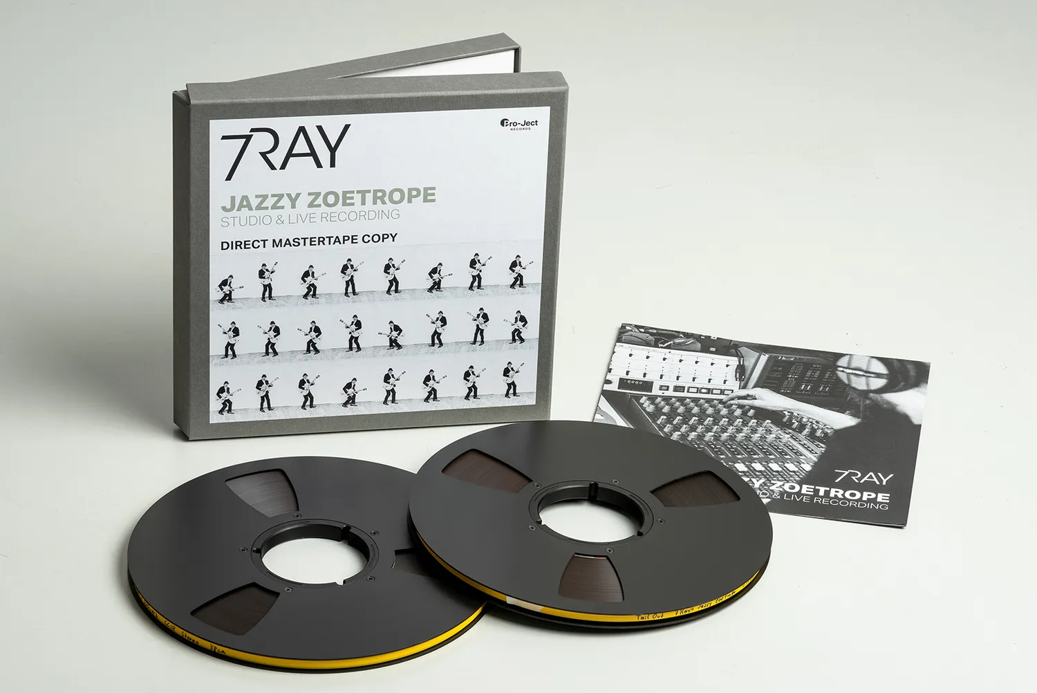 Pro-Ject 7RAY Jazzy Zoetrope vinyl-LP liveinspelning