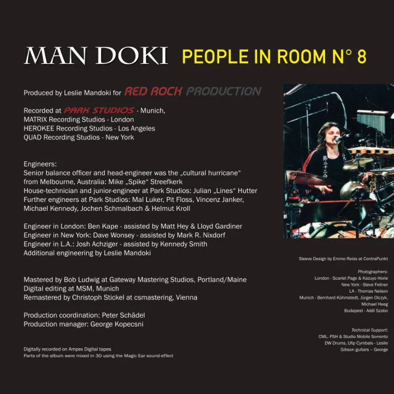Revox Mandoki People In Room No. 8 masterband Standard Master CCIR