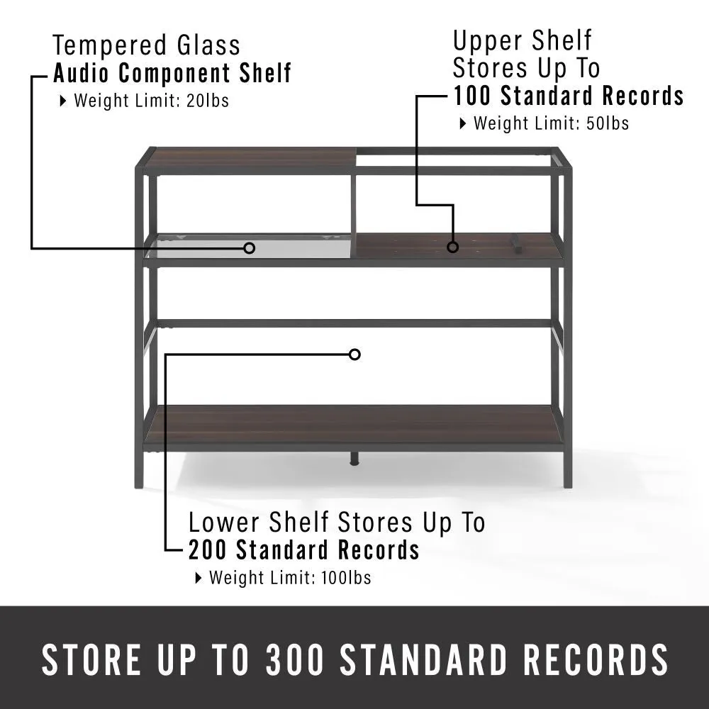 Crosley Provo skivspelarbänk mattsvart 300 vinyl