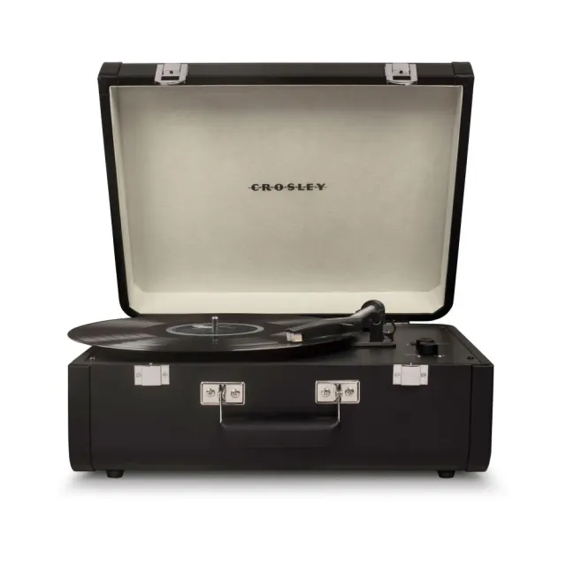 Crosley Portfolio reseskivspelare svart bluetooth