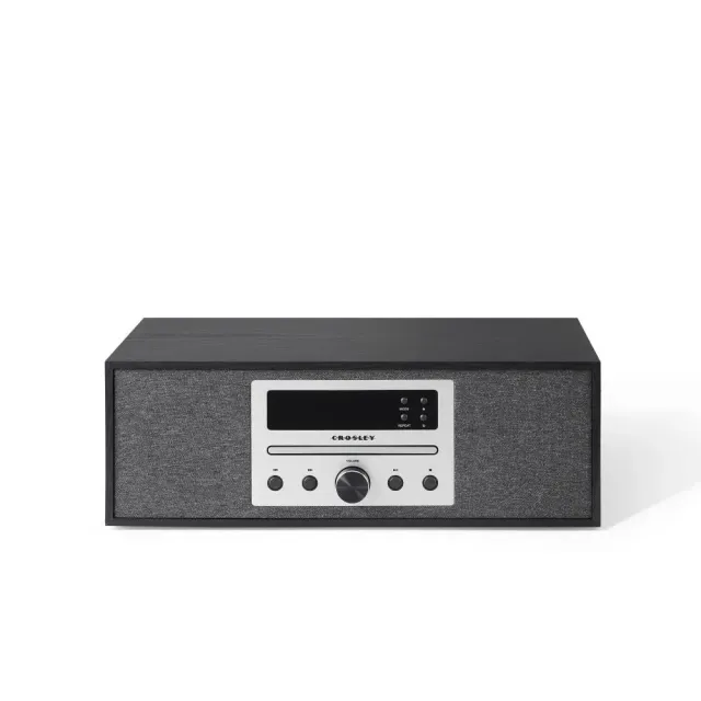 Crosley Finn Radio CD-spelare med högtalare svart Bluetooth