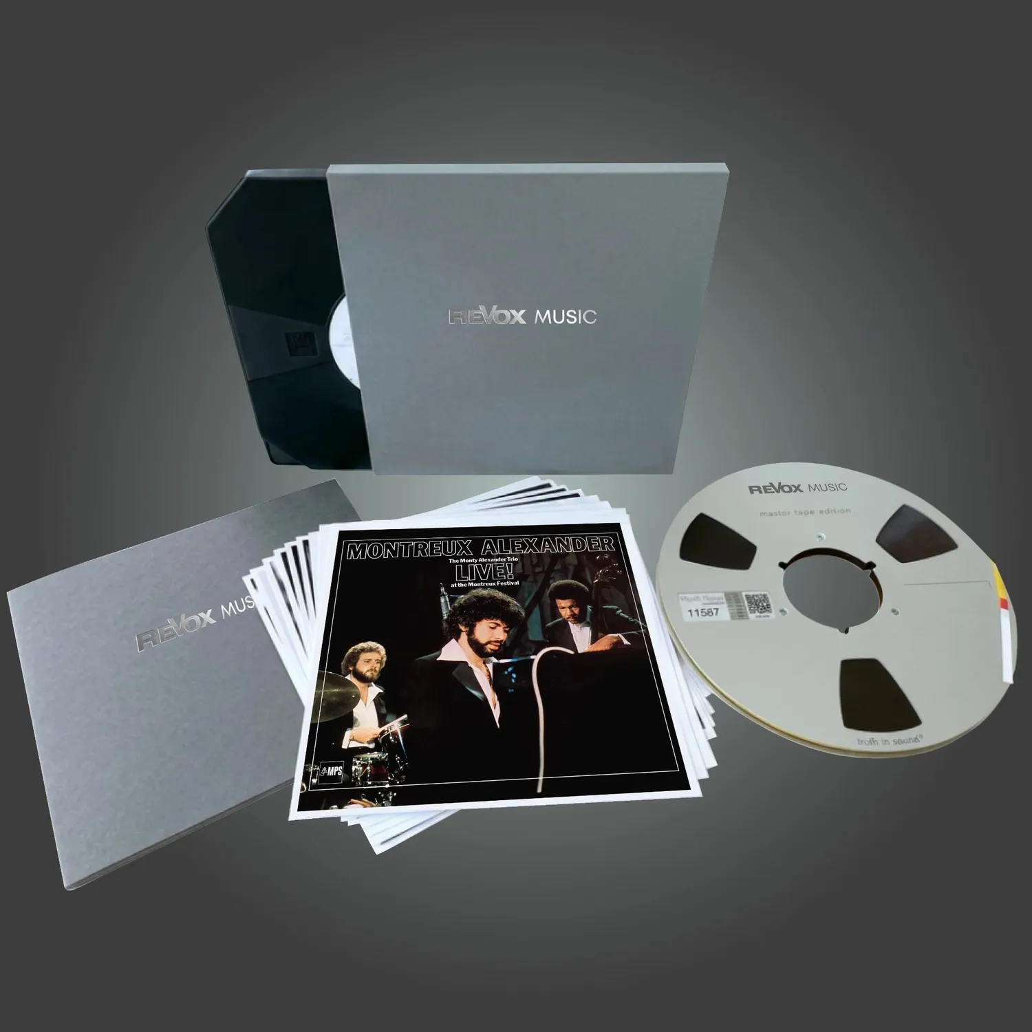 Revox Monty Alexander Trio Live At Montreux masterband 1/4 tum CCIR