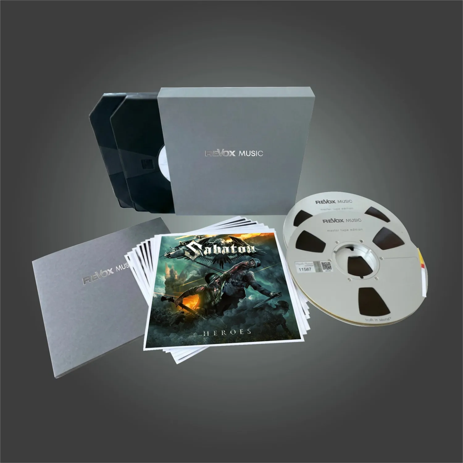 Revox Sabaton Heroes masterband Studio Master CCIR