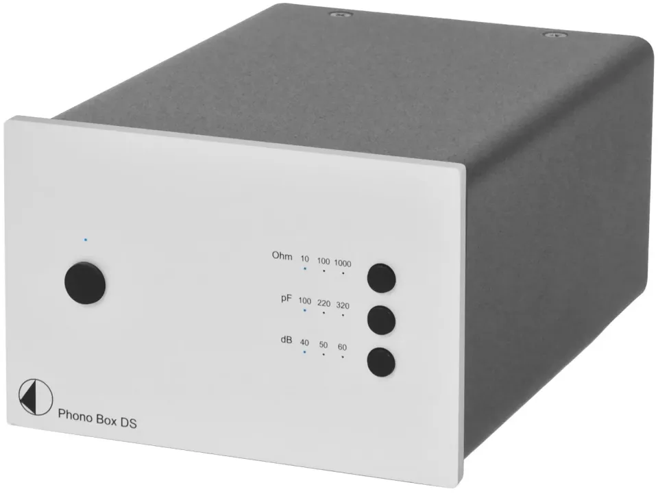 Pro-Ject Phono Box DS RIAA-steg MM MC frontknappar