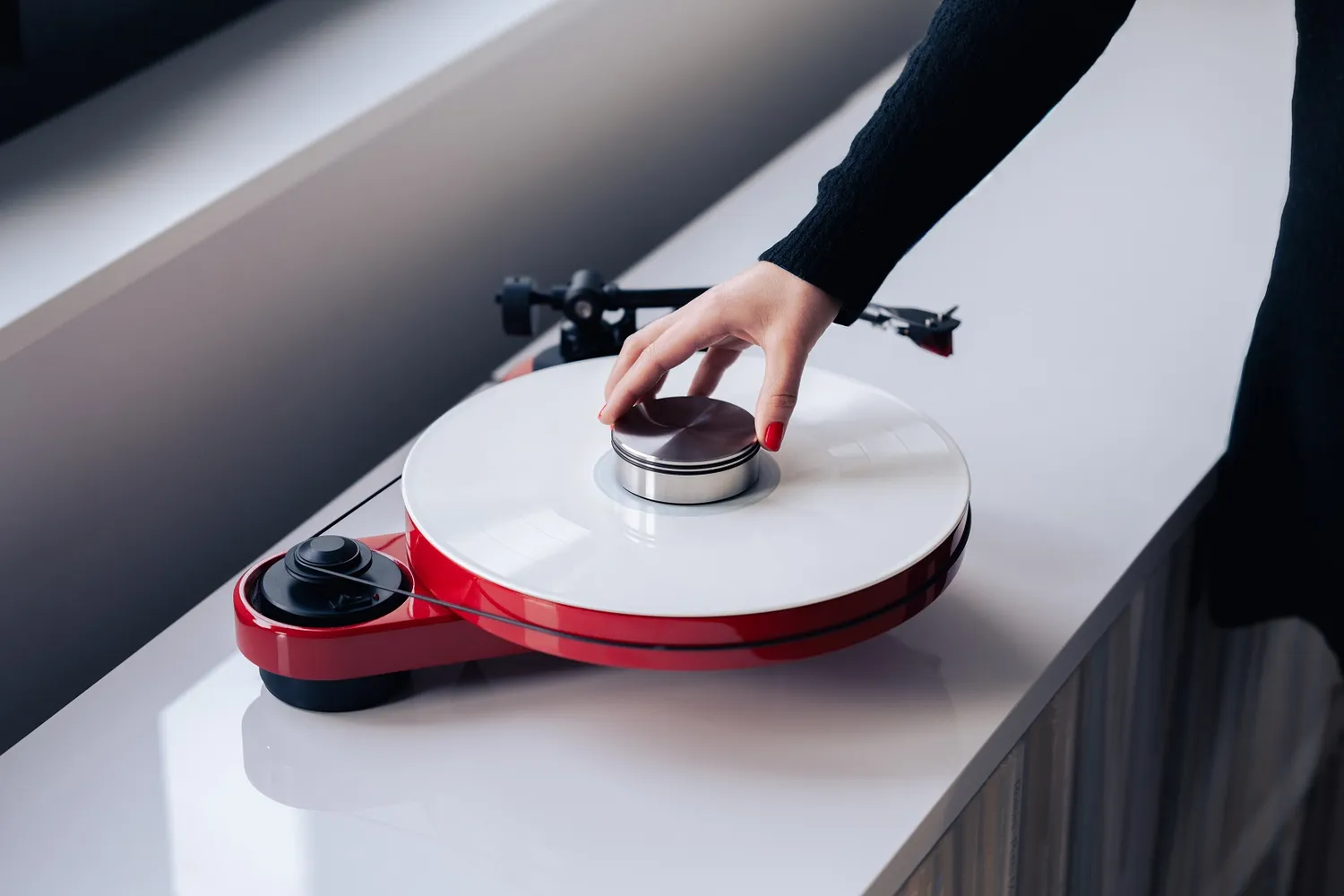 Pro-Ject Record Puck DS skivvikt aluminium 915 g