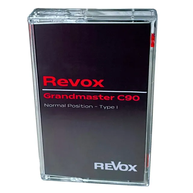 Revox Grandmaster C90 kassettband 5-pack ferro tom