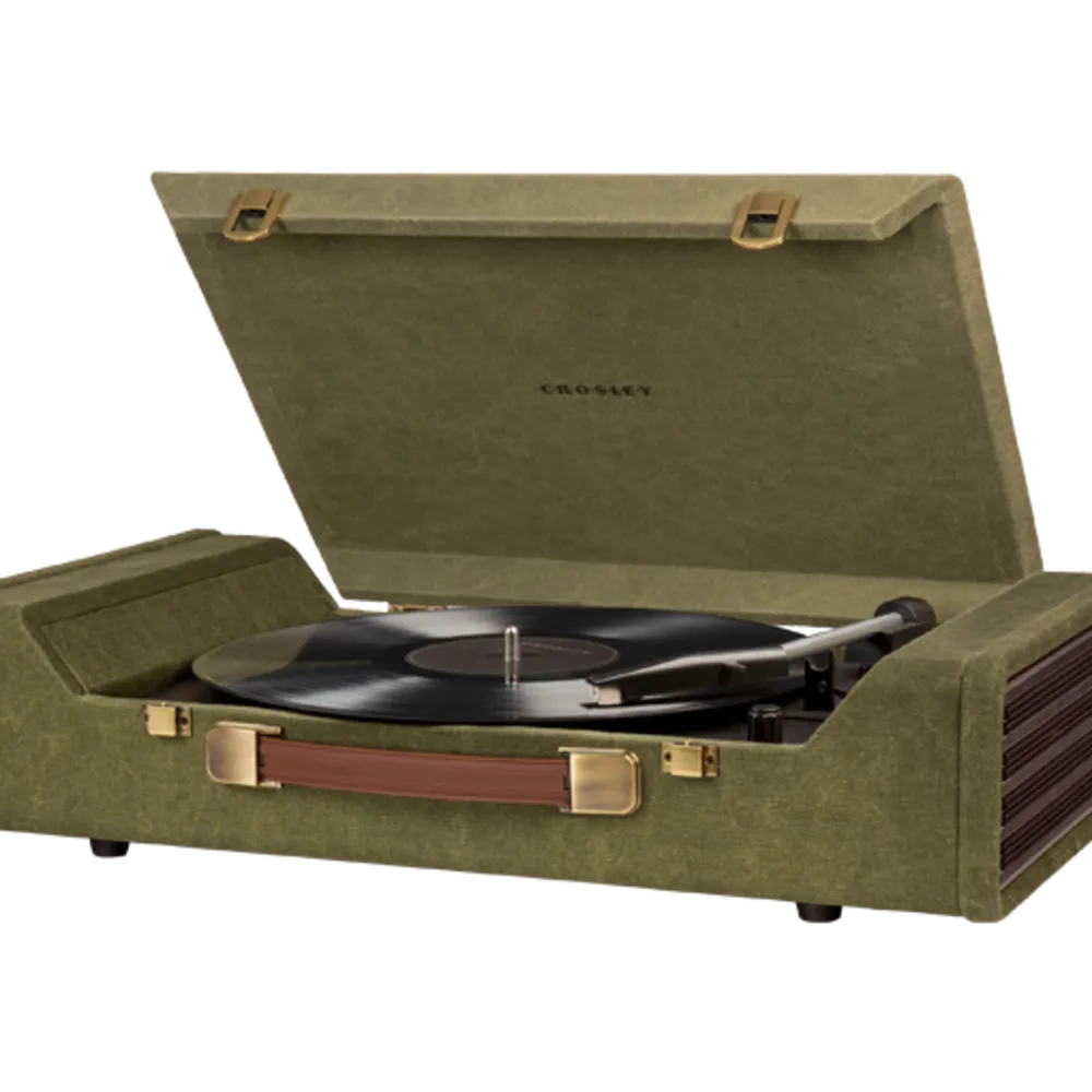 Crosley Nomad reseskivspelare brun 3 varvtal