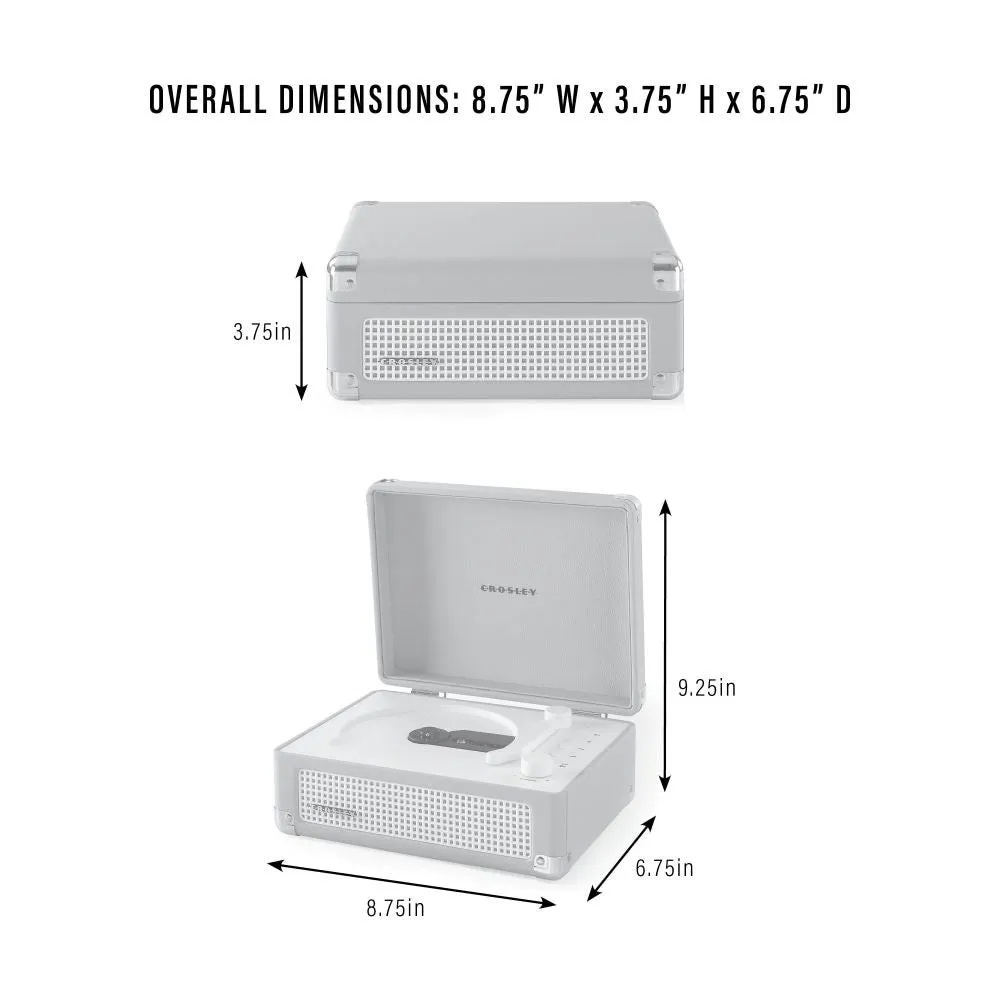 Crosley Cruiser CD-spelare lavendel bärbar
