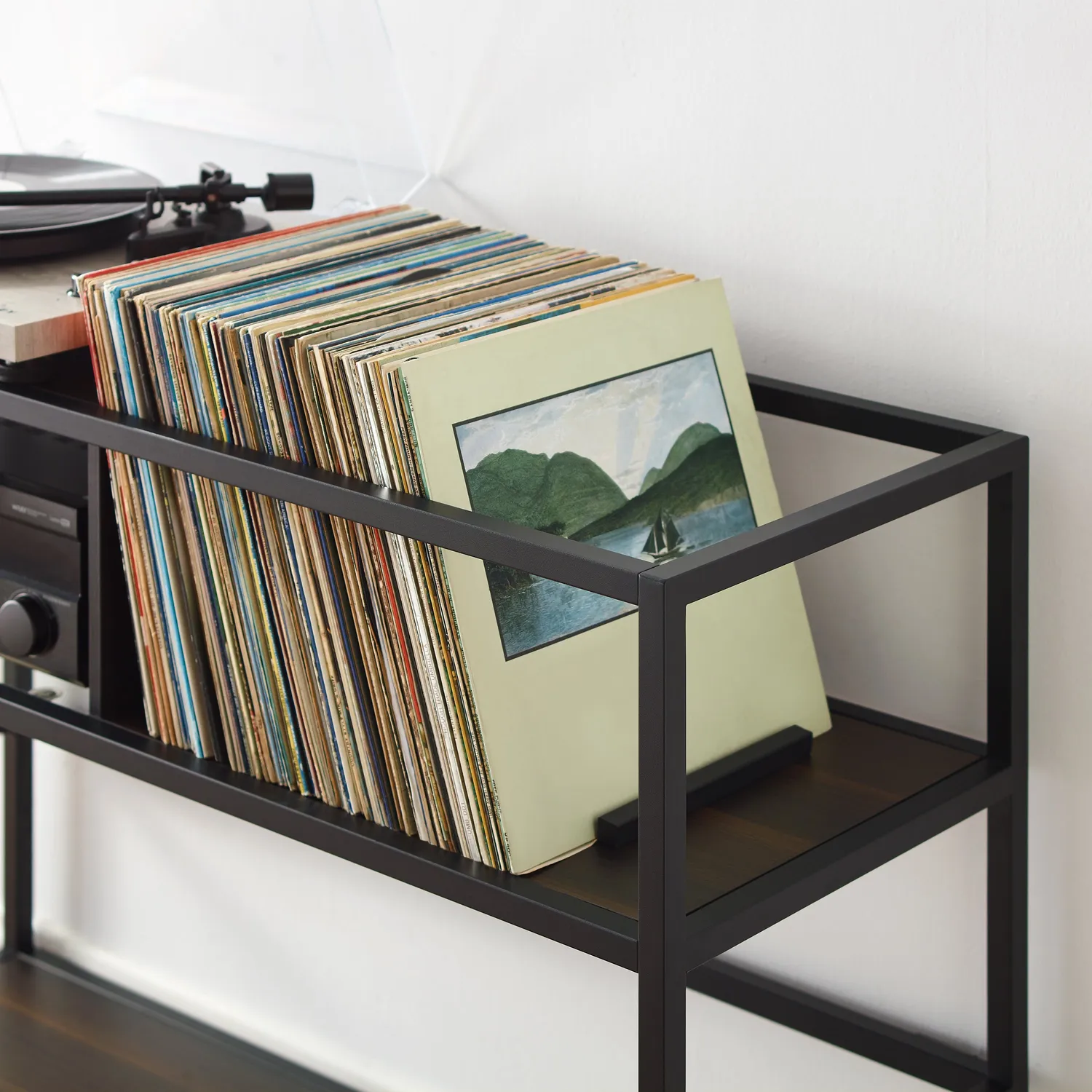 Crosley Provo skivspelarbänk mattsvart 300 vinyl