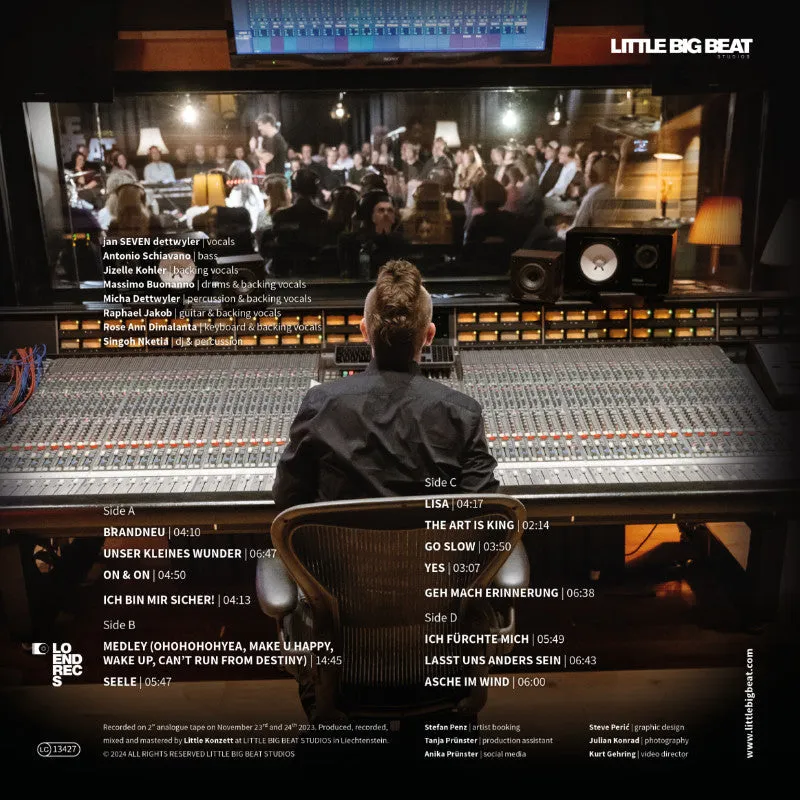 Revox Jan Seven Dettwyler Studio Live Session masterband