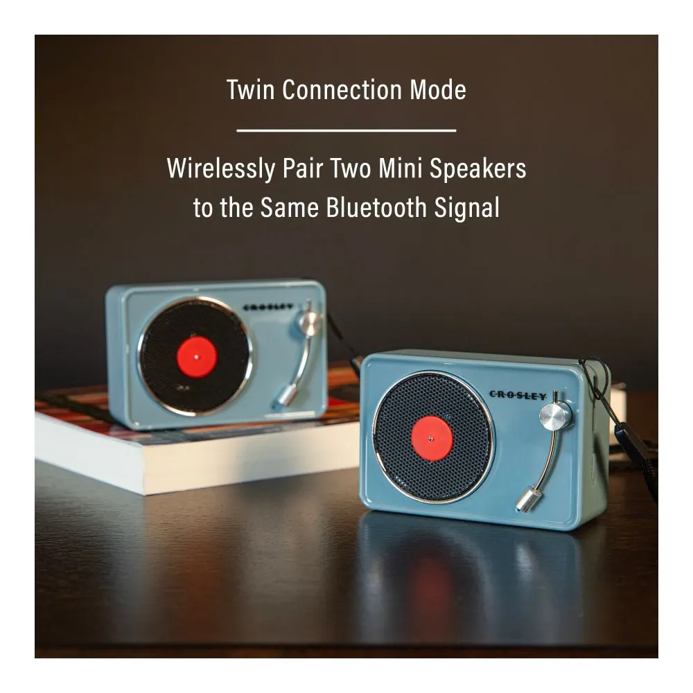 Crosley Mini bluetooth-högtalare tourmalin bärbar
