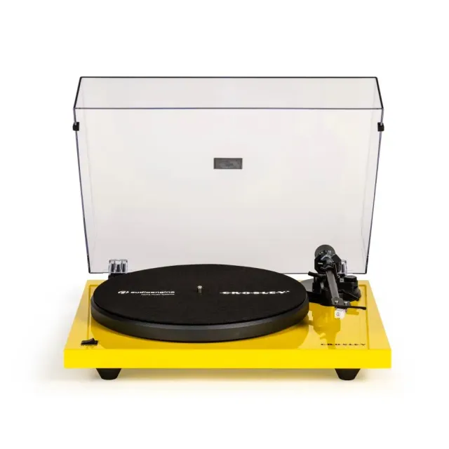 Crosley C6 skivspelare limoncello remdrift 33 1/3