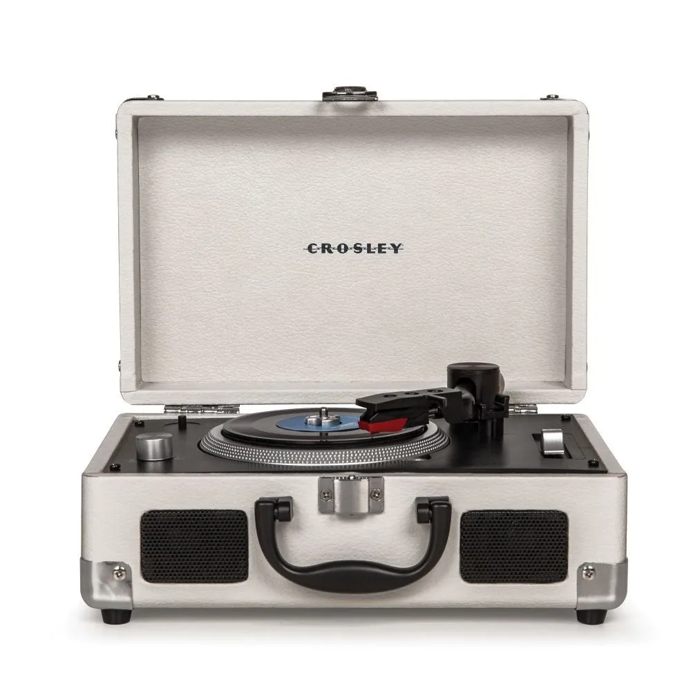 Crosley Mini Cruiser miniskivspelare white sand 3-tum