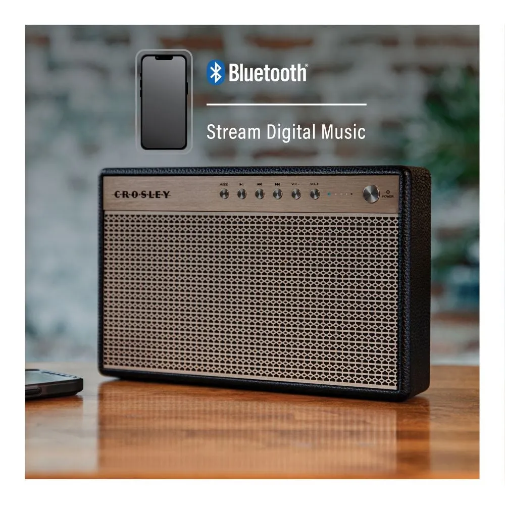 Crosley Montero bluetooth-högtalare svart 30W