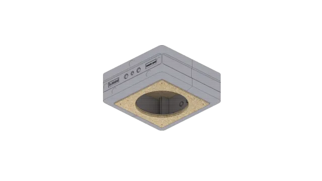 Revox Euroboxx L installationslåda I82 infälld