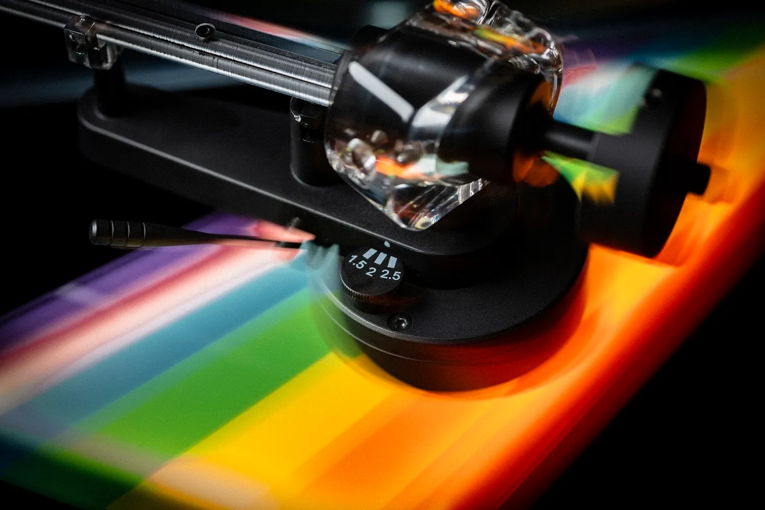 Pro-Ject Dark Side Of The Moon skivspelare remdrift