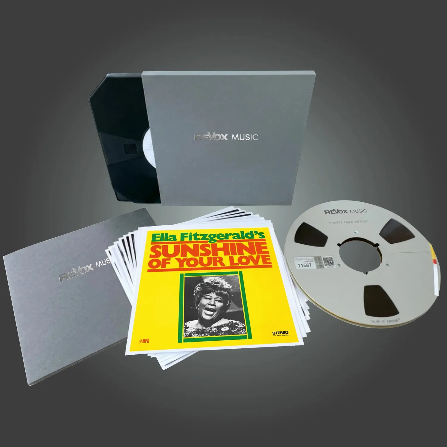 Revox Ella Fitzgerald Sunshine masterband Studio Master
