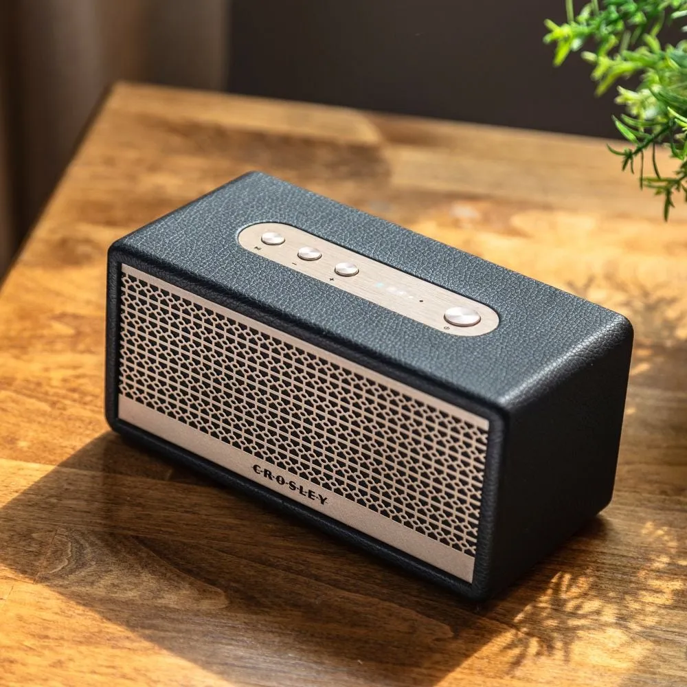Crosley Montero bluetoothhögtalare svart portabel