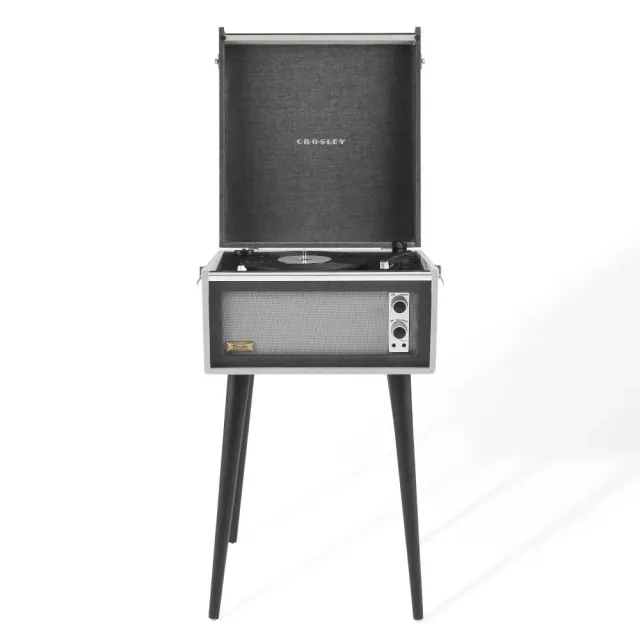 Crosley Dansette Bermuda skivspelare svart ben