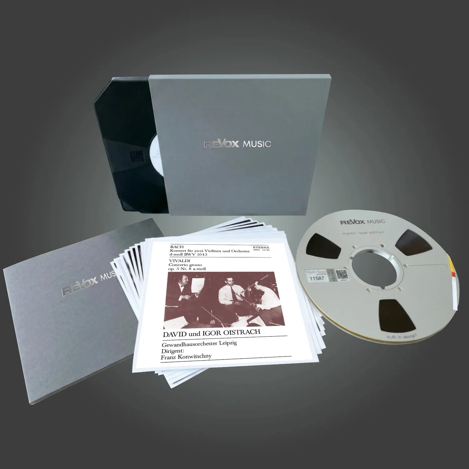 Revox Oistrakh Bach Vivaldi masterband Standard Master