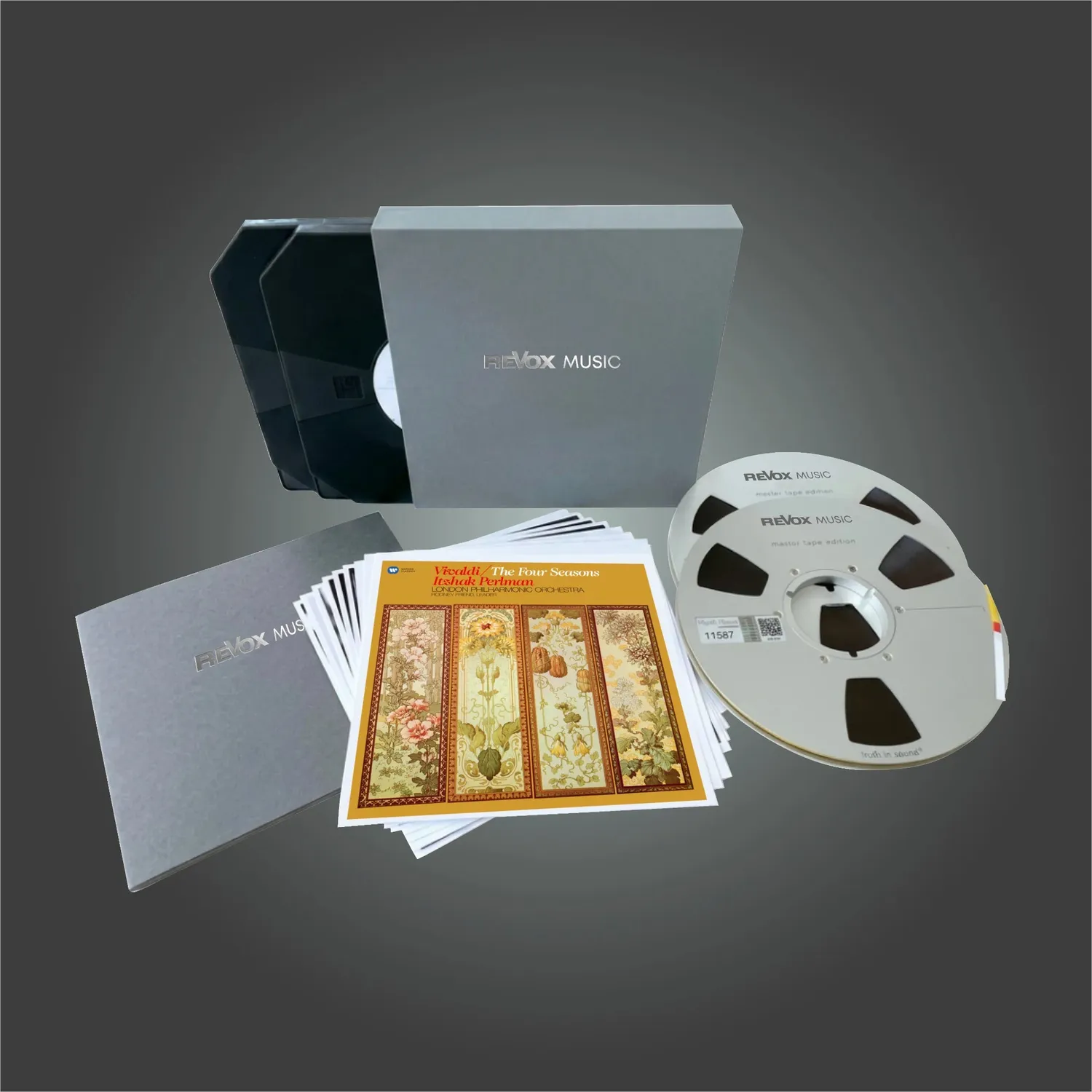 Revox Perlman Vivaldi Four Seasons rullband standard master CCIR
