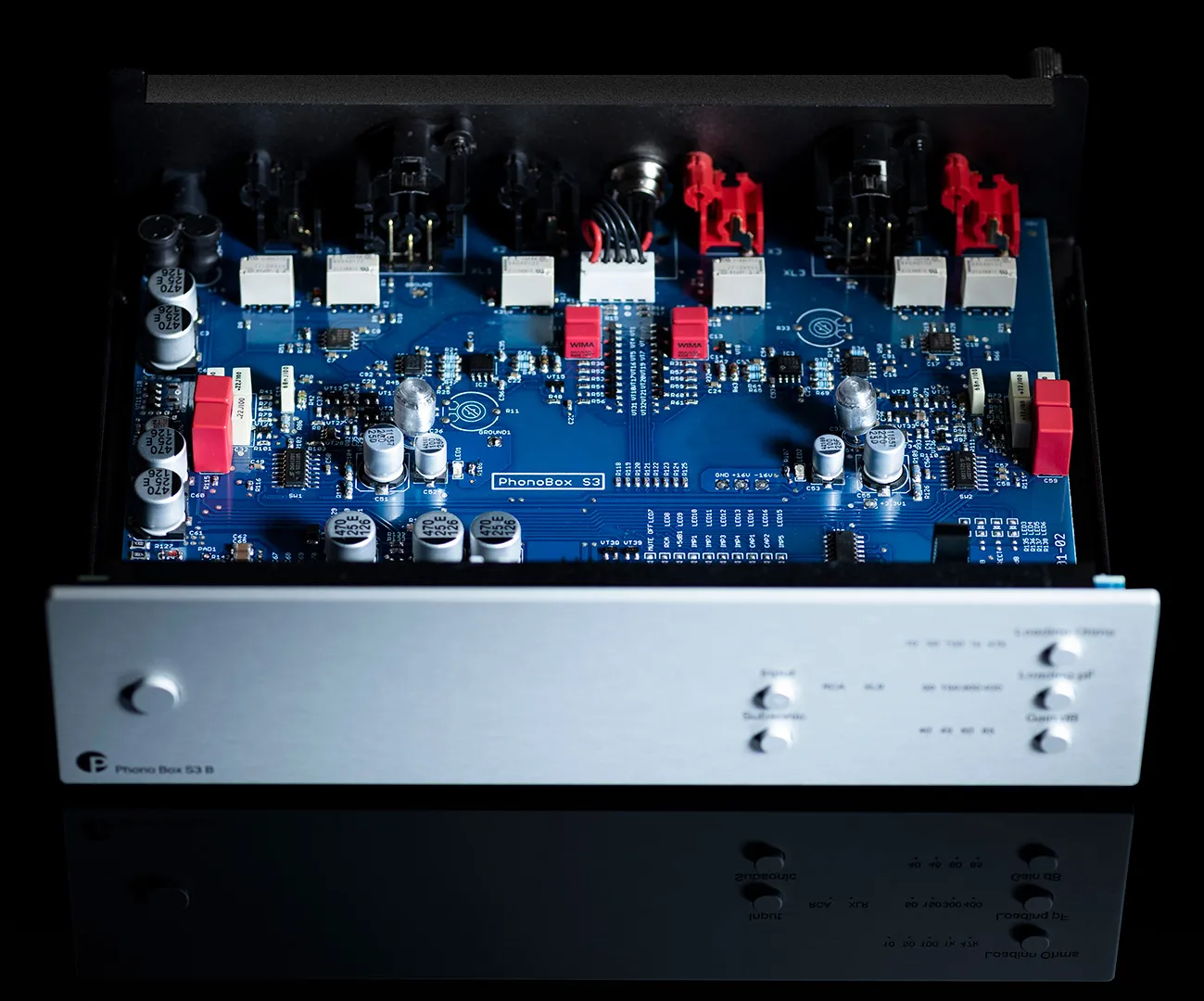 Pro-Ject Phono Box S3 B RIAA-steg balanserat MM MC