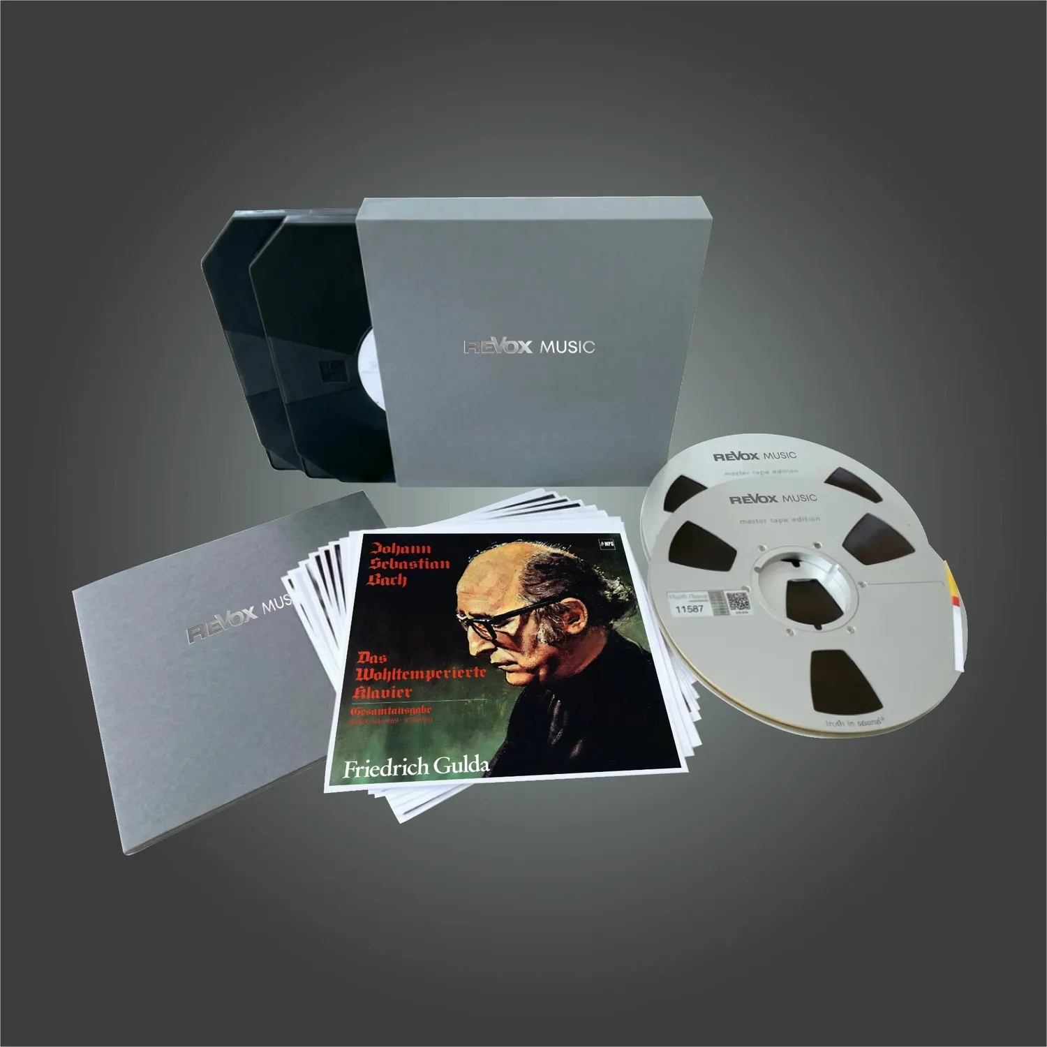 Revox Friedrich Gulda Well-Tempered Clavier masterband Del 1