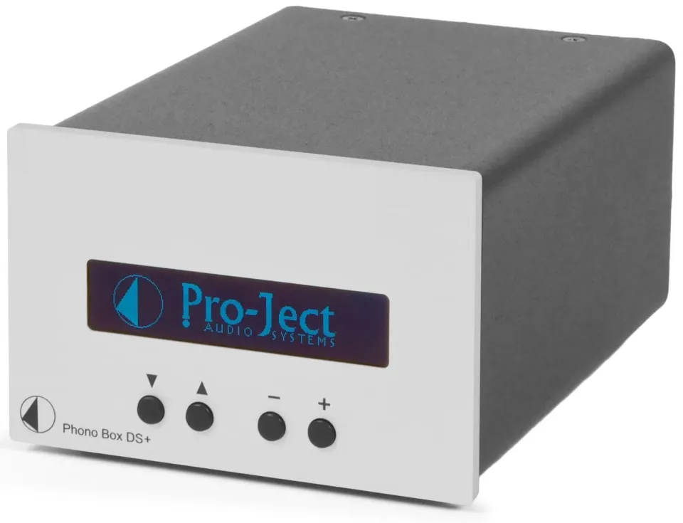 Pro-Ject Phono Box DS+ RIAA försteg MM MC display