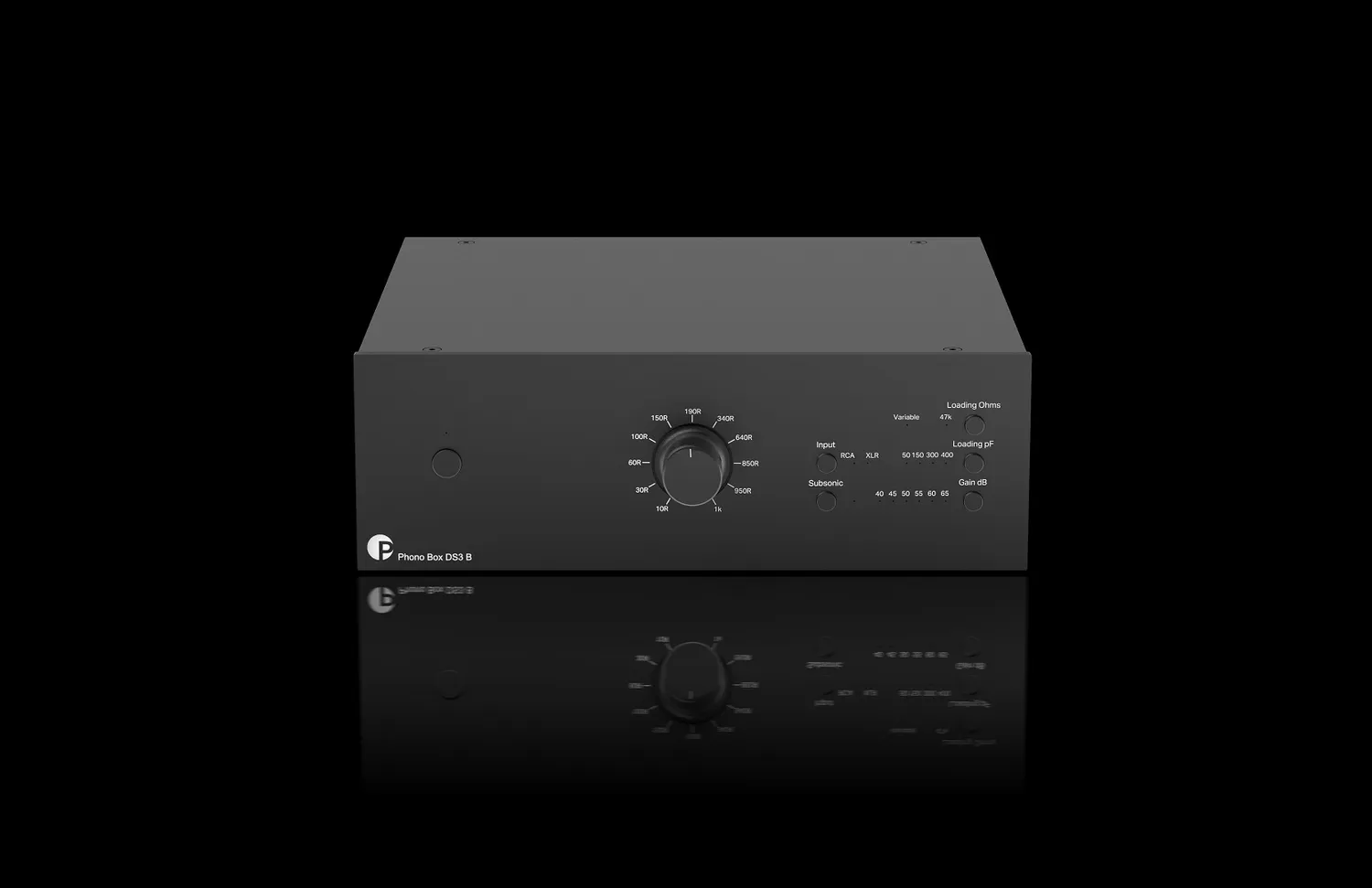 Pro-Ject Phono Box DS3 B RIAA-steg svart MM/MC