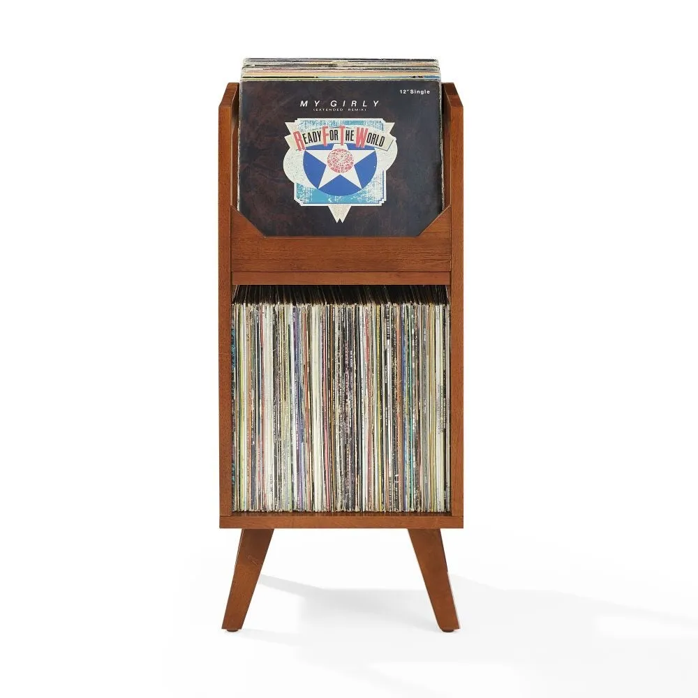 Crosley Asheville Small vinylställ valnöt trä