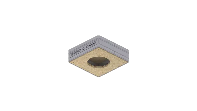 Revox Euroboxx M installationslåda I52 infälld 330mm
