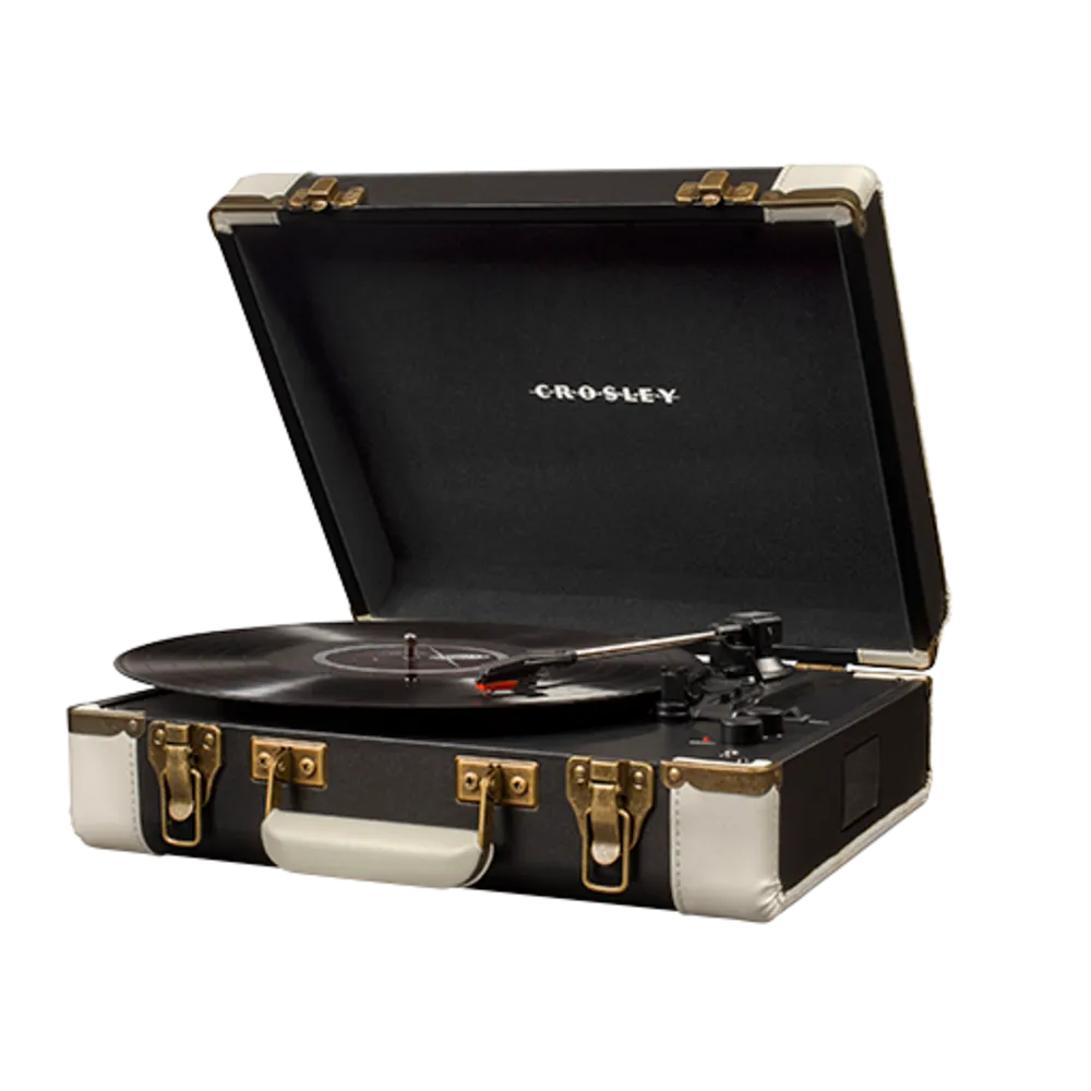 Crosley Executive skivspelare svart bärbar