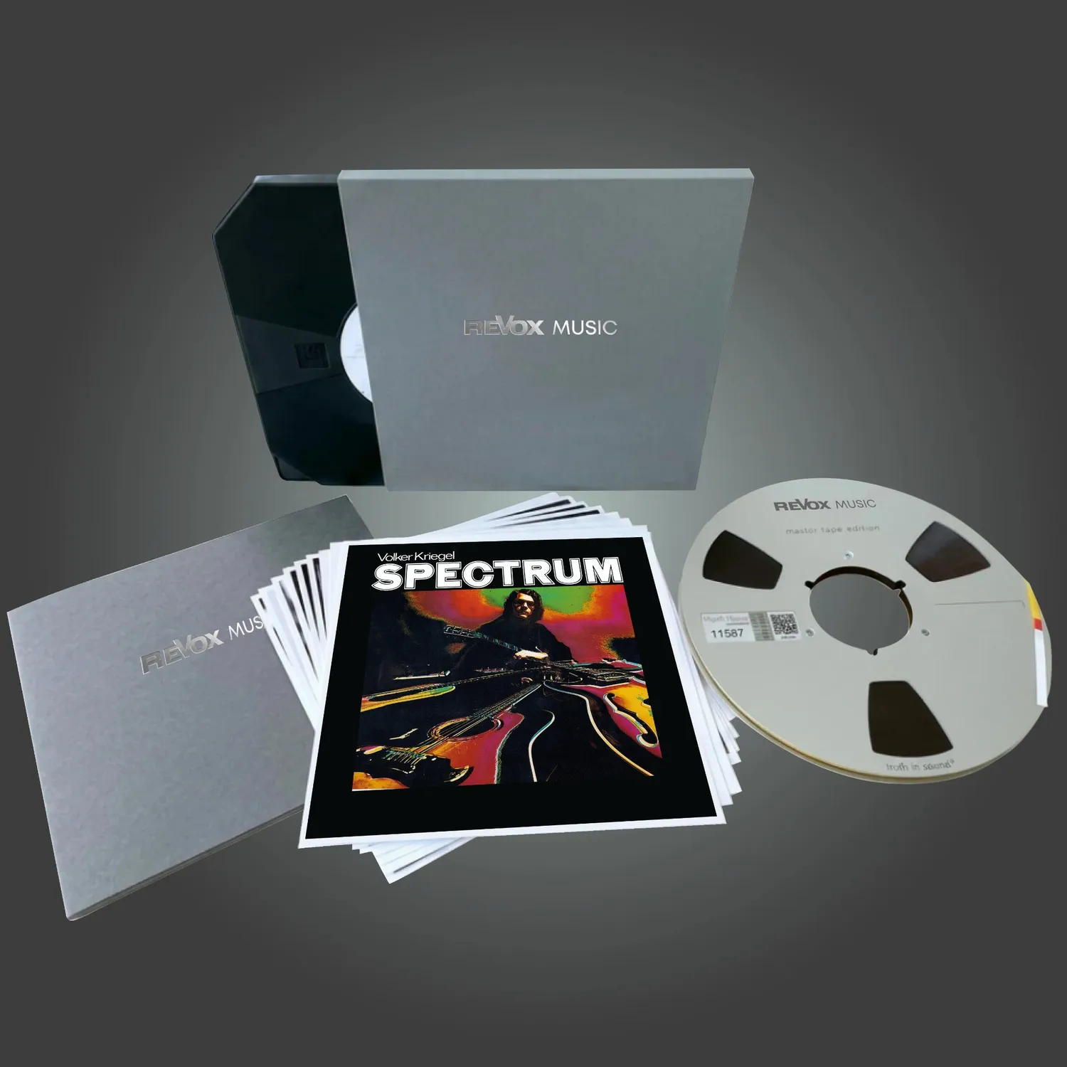 Revox Volker Kriegel Spectrum masterband Standard CCIR