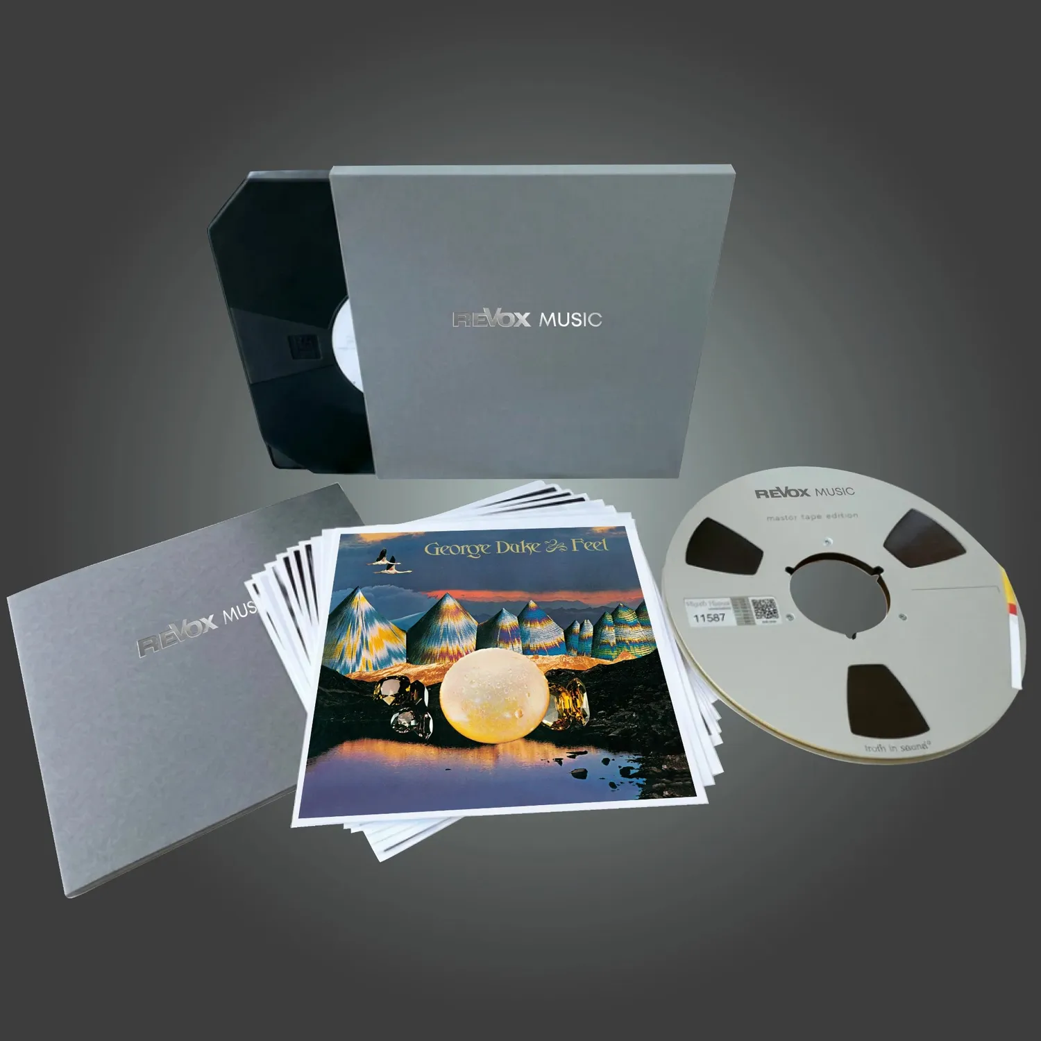 Revox George Duke Feel masterband 1/4 tum