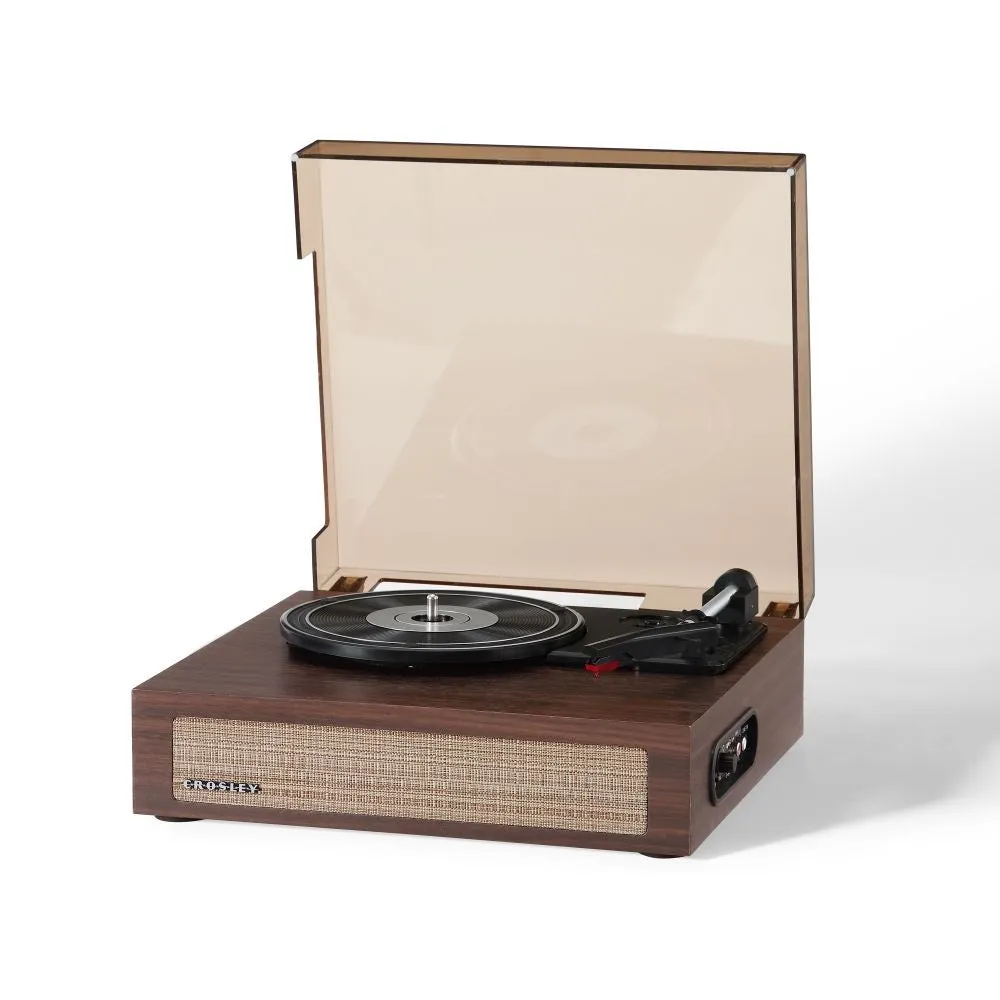 Crosley Scout skivspelare bluetooth valnöt remdrift