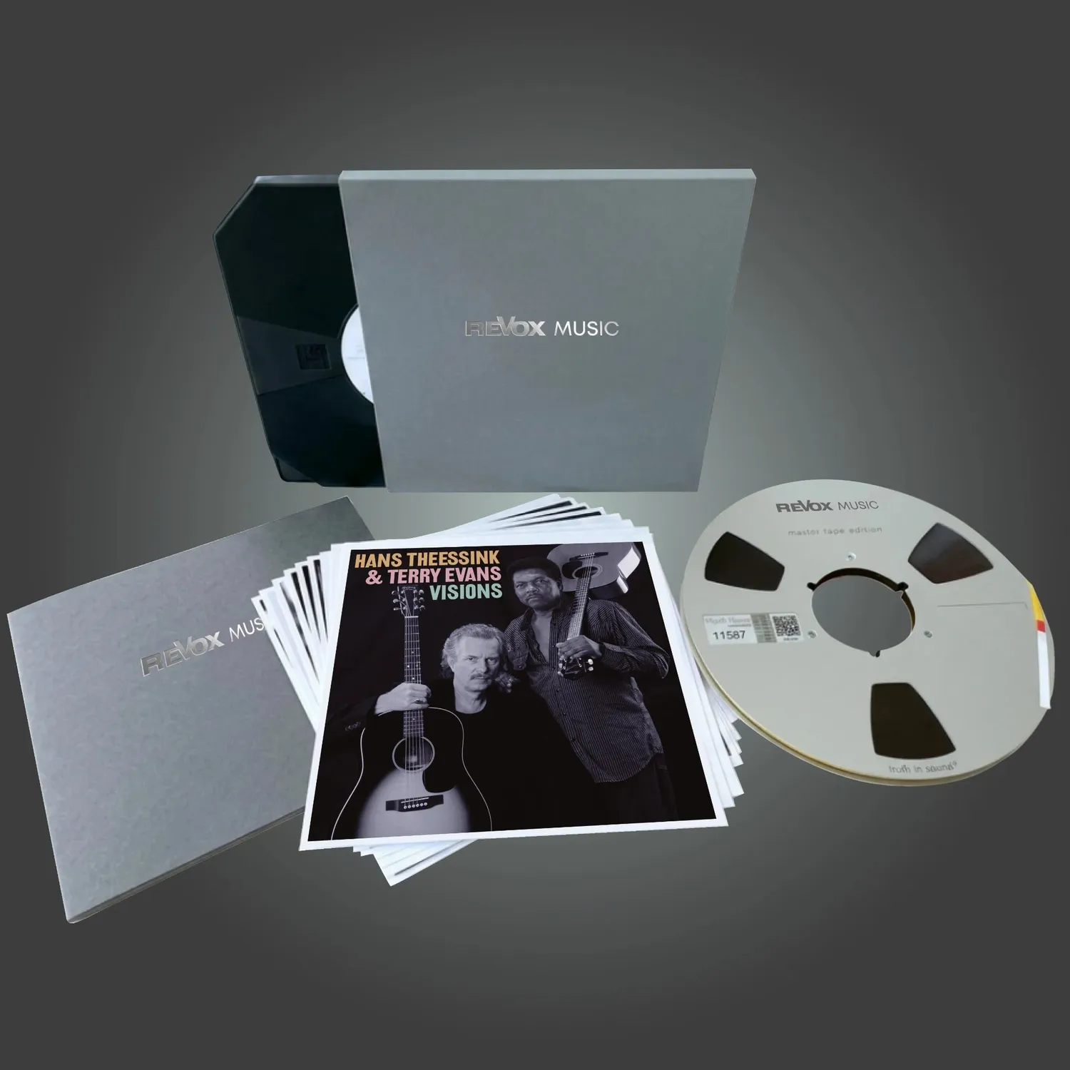 Revox Theessink Evans Visions masterband 1/4 tum