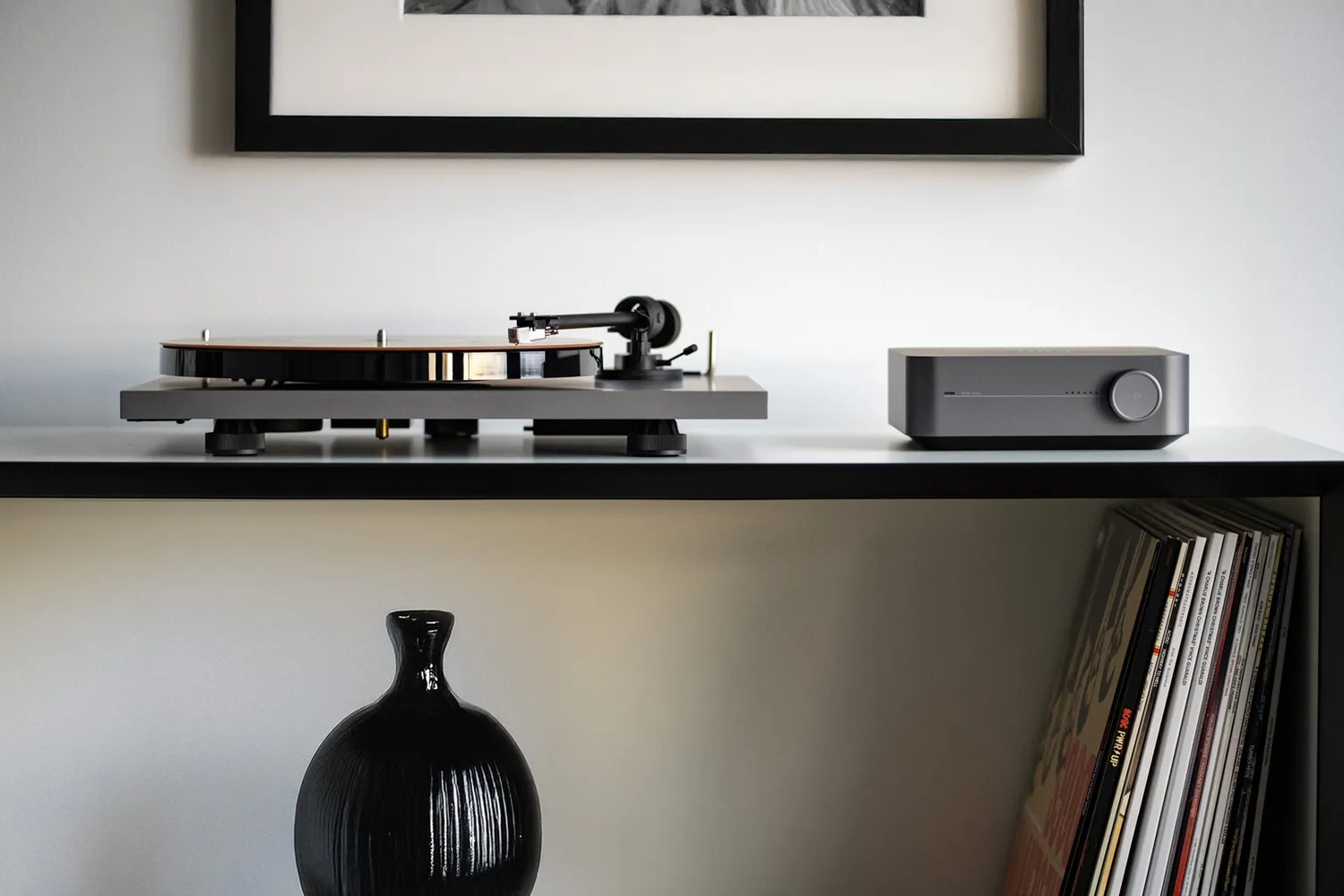 Pro-Ject WiiM Phono Set skivspelare set med streaming