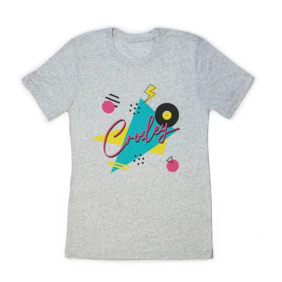 Crosley 90s Vibe t-shirt vintagevit XS tri-blend