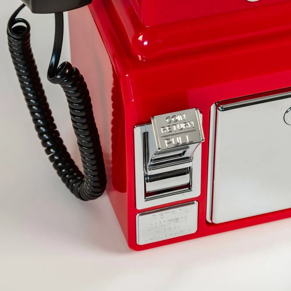 Crosley 1950s Payphone retro telefon sparbössa