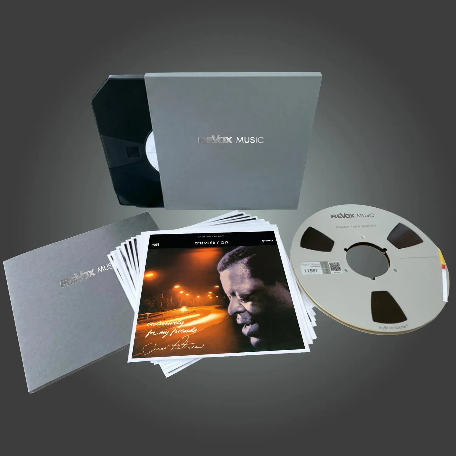 Revox Oscar Peterson Travelin On masterband studio master