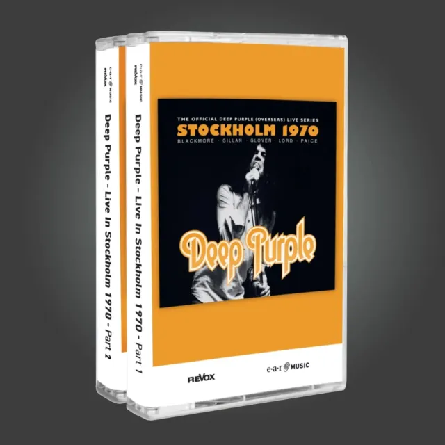 Revox Deep Purple Stockholm 1970 kassettband live