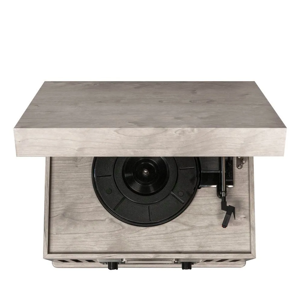 Crosley Musician 8-i-1 skivspelare valnöt med cd