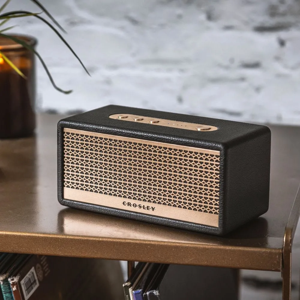 Crosley Montero bluetoothhögtalare svart portabel