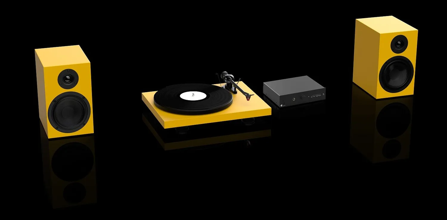 Pro-Ject Colourful Audio System komplett vinylsystem