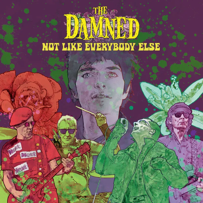 The Damned Not Like Everybody Else vinylskiva LP