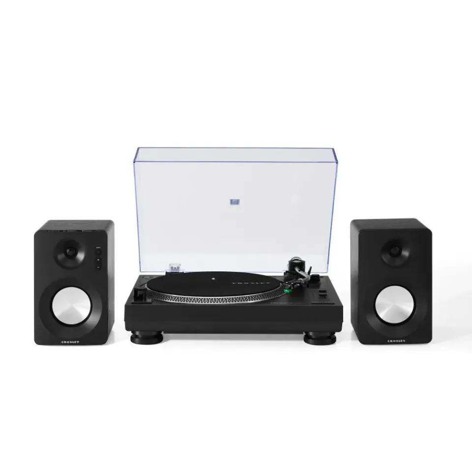 Crosley KT100BT skivspelare med högtalare svart