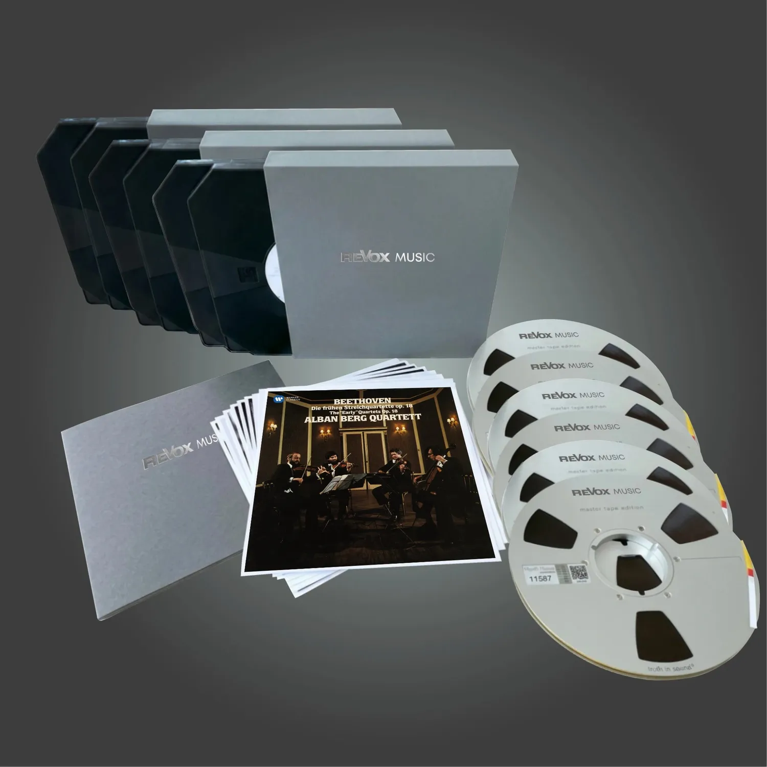 Revox Alban Berg Quartett Beethoven masterband Studio Master